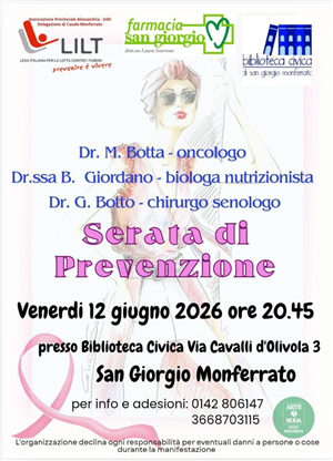 Serata di Prevenzione