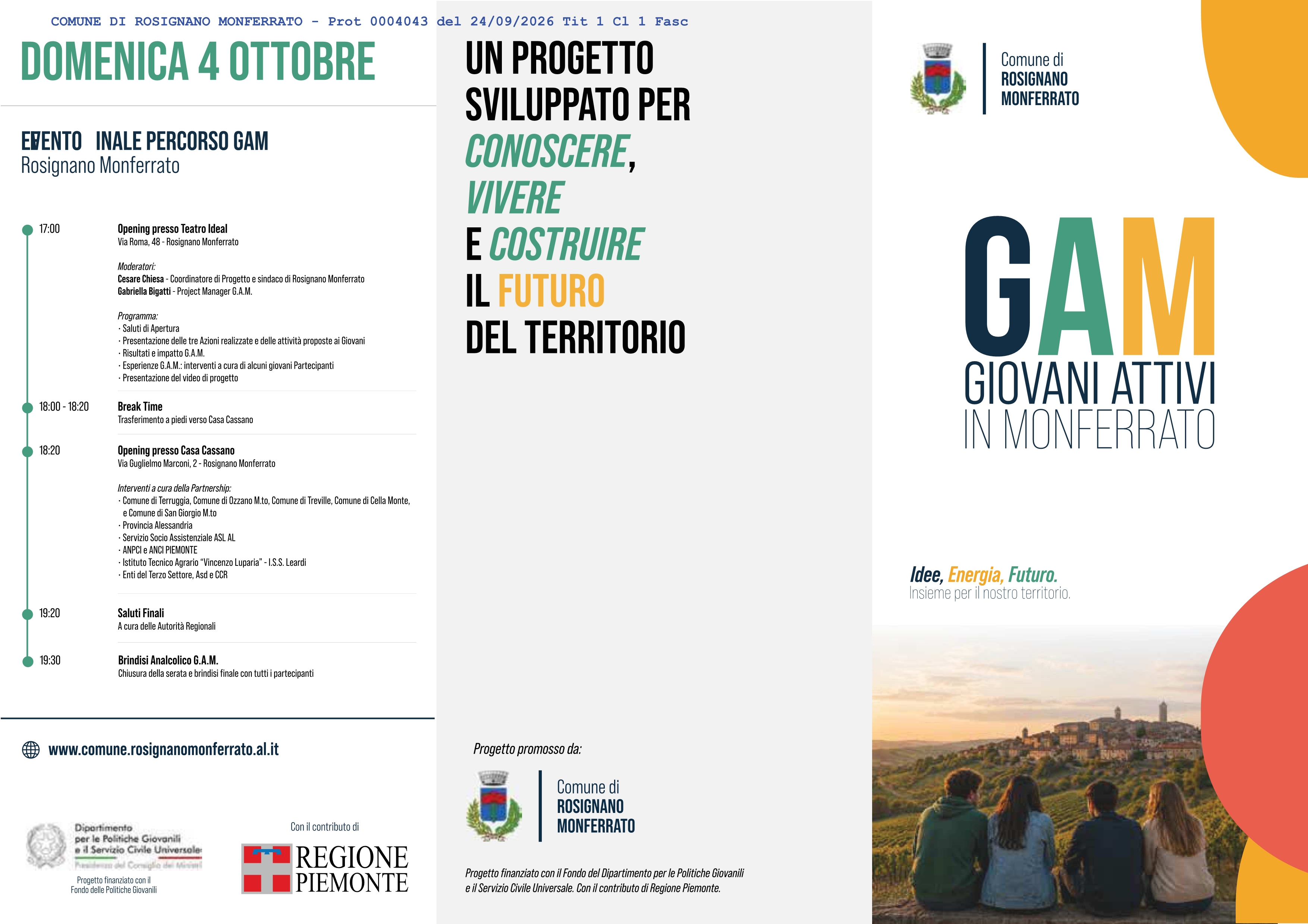 Gam : Giovani Attivi in Monferrato