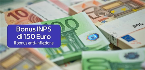 Bonus INPS Anti-Inflazione di 150 Euro